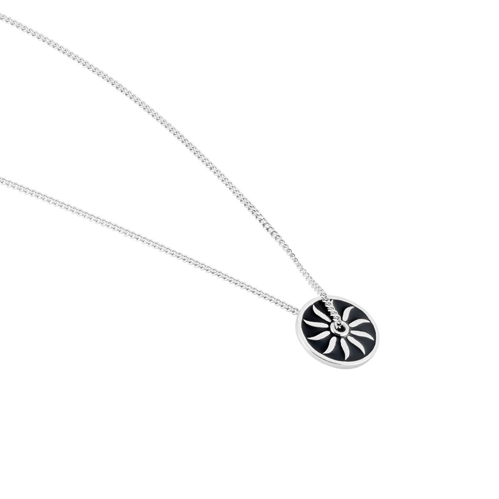 Collier Keenan Argent Blanc - Colliers fantaisie Homme | Histoire d’Or