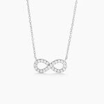 Collier Lou Argent Blanc Oxyde De Zirconium - Colliers fantaisie Femme | Histoire d&rsquo;Or
