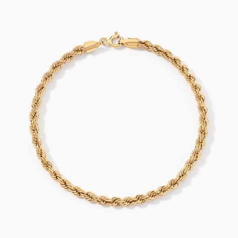 Bracelet Or Jaune Jerry - Bracelets chaîne Femme | Histoire d’Or