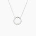 Collier Lua Argent Blanc Oxyde De Zirconium Perle De Culture - Colliers fantaisie Femme | Histoire d’Or