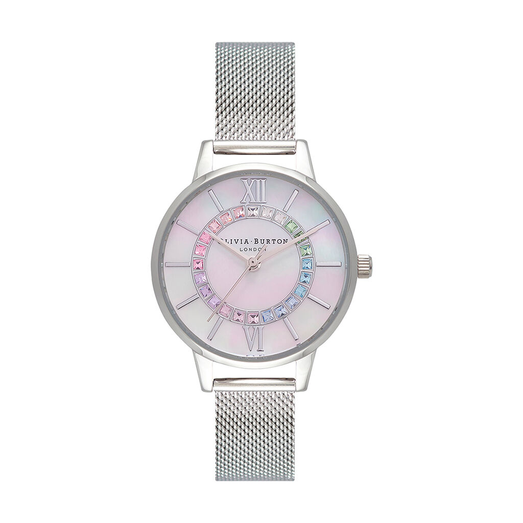 Montre Olivia Burton Wonderland Blanc