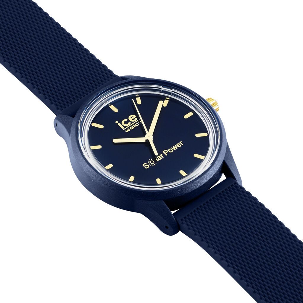Montre Ice Watch Solar Power Bleu - Montres Famille | Histoire d’Or