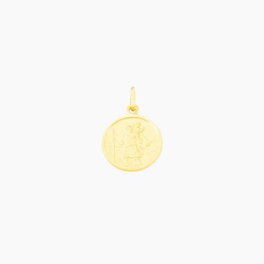 Pendentif Saint Christophe Or Jaune
