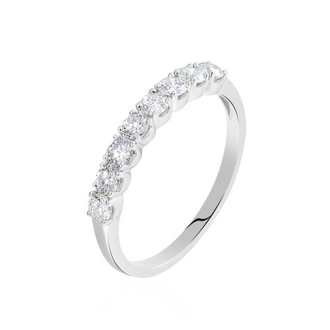 Alliance Eloisa Or Blanc Diamant Synthetique - Alliances Femme | Histoire d’Or