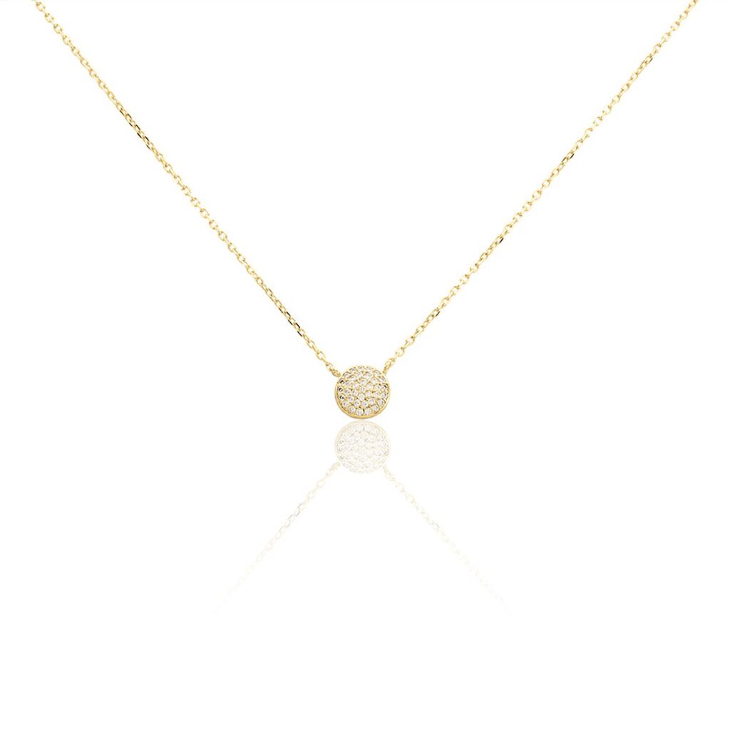 Collier Plaqué Or Larraso Oxydes De Zirconium - Colliers fantaisie Femme | Histoire d’Or