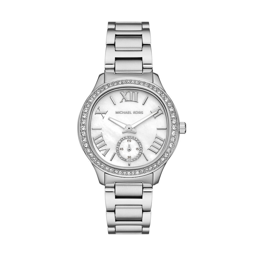 Montre Michael Kors Sage Nacre Blanche
