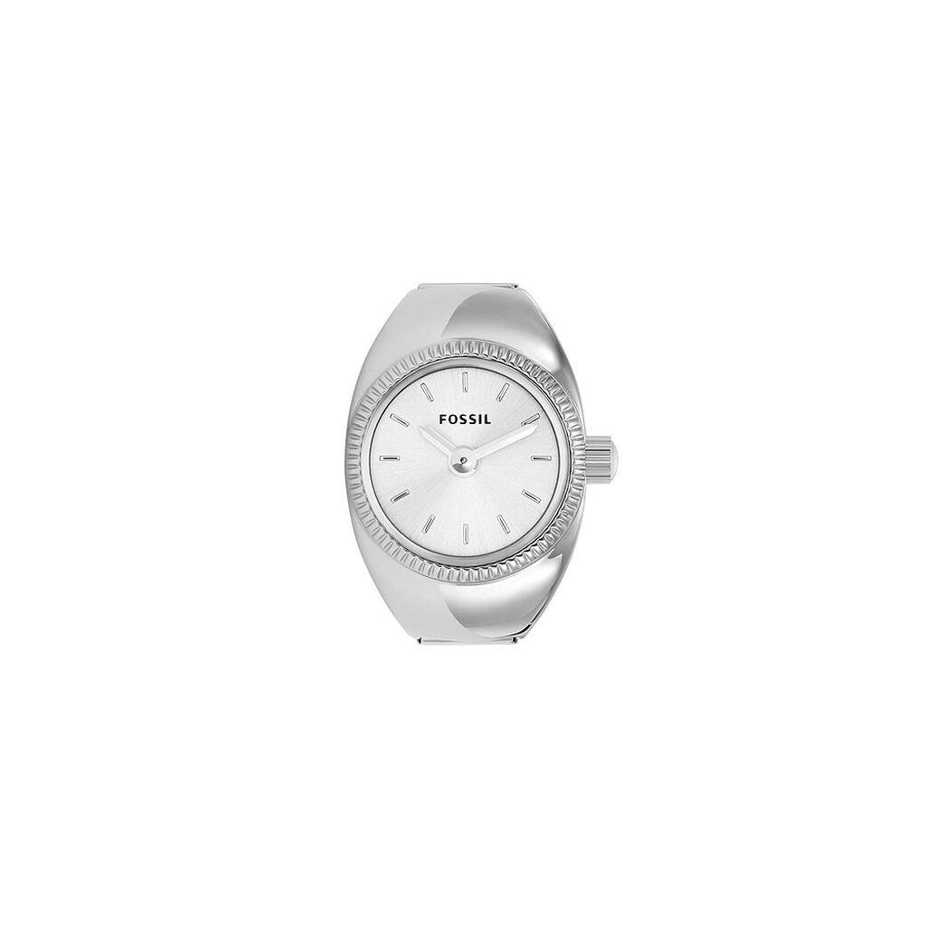 Montre Fossil Watch Ring Blanc - Montres Femme | Histoire d&rsquo;Or