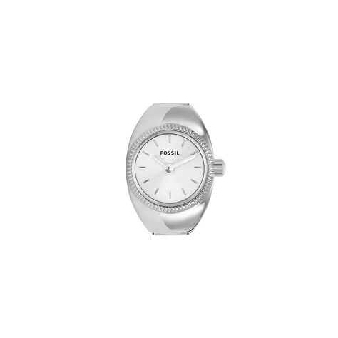 Montre Fossil Watch Ring Blanc - Montres Femme | Histoire d&rsquo;Or