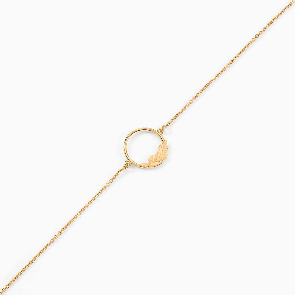Bracelet Foliel Or Jaune - Bracelets Femme | Histoire d&rsquo;Or