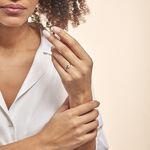 Bague Trilogie Or Blanc Diamant - Bagues avec pierre Femme | Histoire d&rsquo;Or