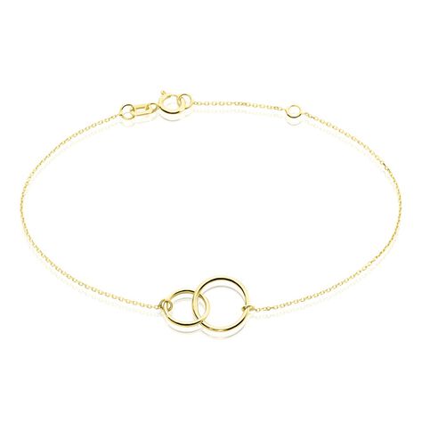 Bracelet Hydrangee Or Jaune - Bracelets Coeur Femme | Histoire d’Or