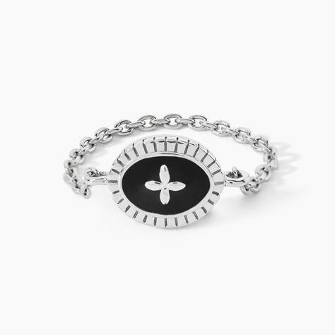 Bague Polka Argent Blanc - Bagues fantaisie Femme | Histoire d&rsquo;Or