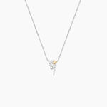 Collier Or Jaune Argent Blanc Oxyde De Zirconium - Colliers Femme | Histoire d&rsquo;Or