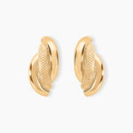 Demi Cr&eacute;oles Or Jaune Fermine - Boucles d'oreilles cr&eacute;oles Femme | Histoire d&rsquo;Or