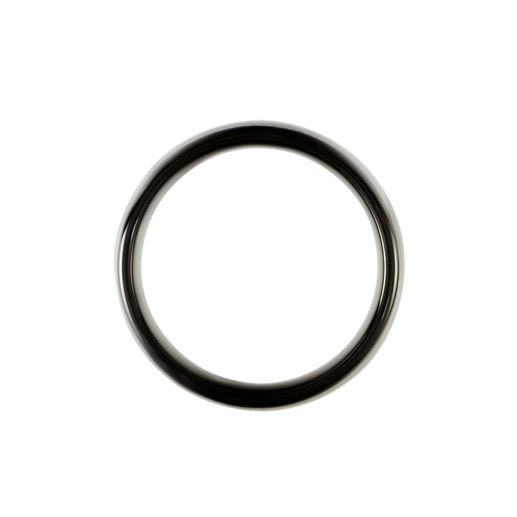 Bague Jourdan Homme Liorin Acier Bicolore Noir Et Blanc Tungstene - Bagues avec pierre Homme | Histoire d’Or