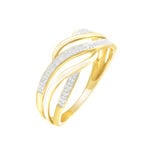 Bague Or Jaune Rodhia Diamants - Bagues avec pierre Femme | Histoire d&rsquo;Or