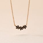 Collier Midnight Royalty Plaqu&eacute; Or Jaune Oxyde De Zirconium - Colliers Femme | Histoire d&rsquo;Or