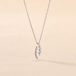 Collier Eternite Or Blanc Diamant - Colliers Femme | Histoire d&rsquo;Or