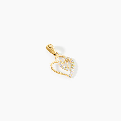 Pendentif Ivena Or Jaune Oxyde De Zirconium - F&ecirc;te des m&egrave;res Femme | Histoire d&rsquo;Or