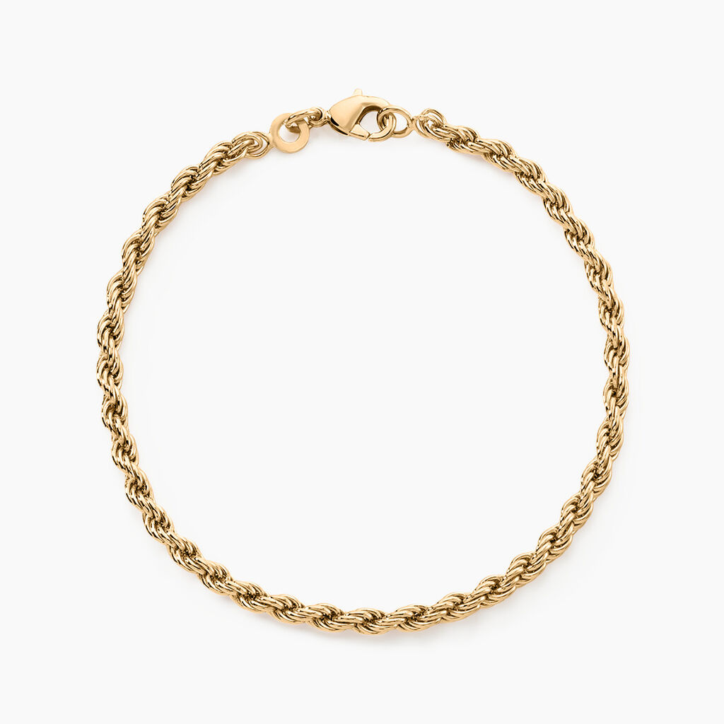 Bracelet Azelys Plaqué Or Jaune - Bracelets chaîne Femme | Histoire d’Or