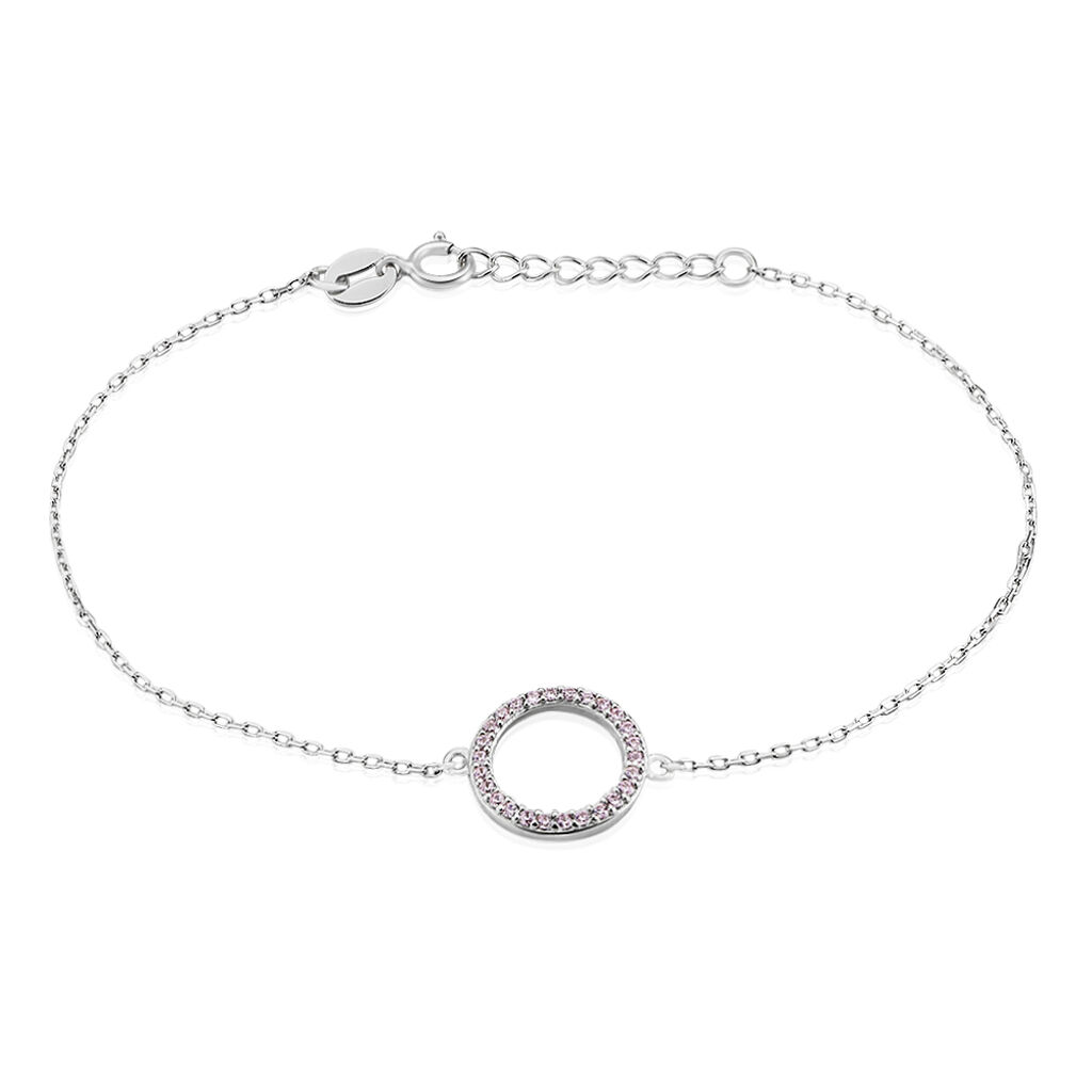 Bracelet Ambroisie Argent Blanc Oxyde De Zirconium