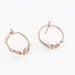 Boucles D'oreilles Pendantes Celene Argent Rose Oxyde De Zirconium - Boucles d'oreilles fantaisie Femme | Histoire d’Or