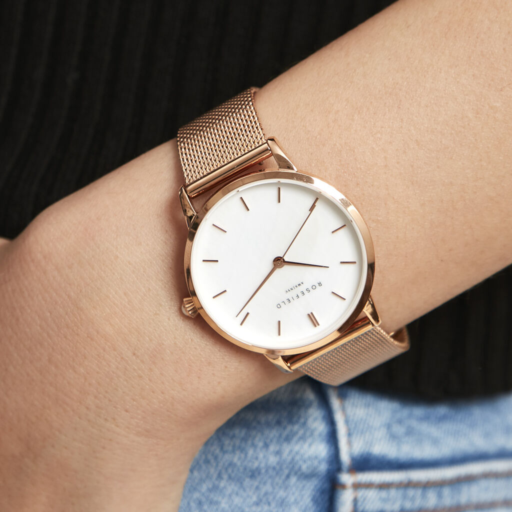 Montre Rosefield Pearl Edit Blanc - Montres Femme | Histoire d’Or