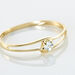 Bague Veroucha Or Jaune Topaze - Bagues solitaires Femme | Histoire d’Or