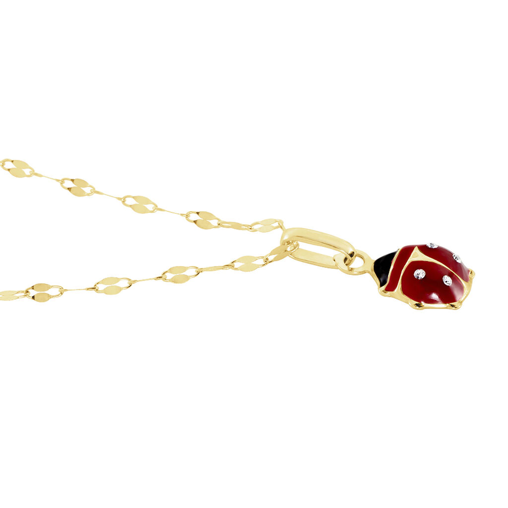 Collier Deena Or Jaune Oxyde De Zirconium - Colliers Enfant | Histoire d’Or