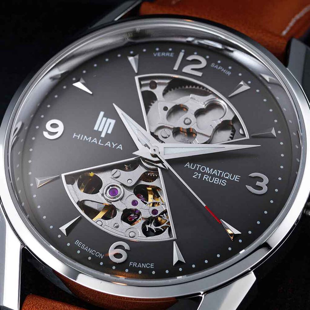 Montre Lip Himalaya Sablier Gris - Montres Homme | Histoire d’Or