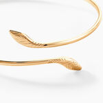 Bracelet Jonc Wandala Plaqu&eacute; Or Jaune - Bracelets Femme | Histoire d&rsquo;Or