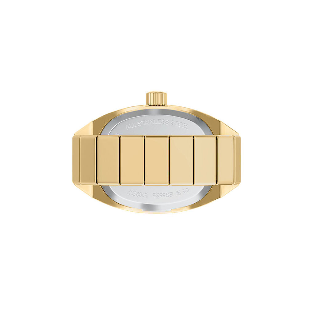Montre Fossil Watch Ring Nacre Blanche - Montres Femme | Histoire d&rsquo;Or