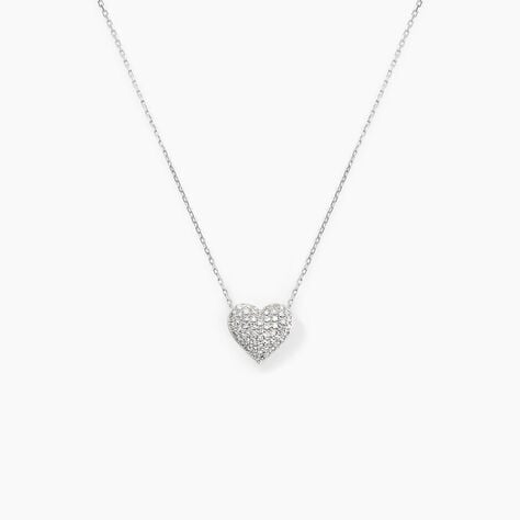 Collier Ti Amo Or Blanc Diamant - Colliers Femme | Histoire d’Or