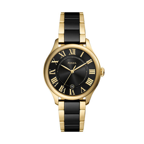 Montre Fossil Gilmore Noir - Montres Femme | Histoire d&rsquo;Or