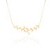 Collier Folia Plaqué Or Jaune - Colliers Plume Femme | Histoire d’Or