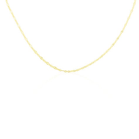 Collier Plaque Or Lilac Chaine Fantaisie - Colliers fantaisie Femme | Histoire d’Or