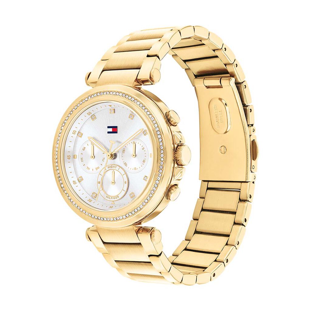 Montre Tommy Hilfiger Emily Argent&eacute; - Montres Femme | Histoire d&rsquo;Or