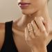 Bague Solitaire Laetitia Or Blanc Diamant - Bagues solitaires Femme | Histoire d’Or