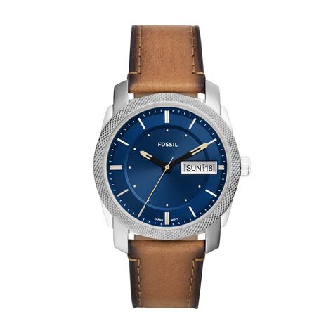 Montre Fossil Machine Bleu - Montres Homme | Histoire d’Or