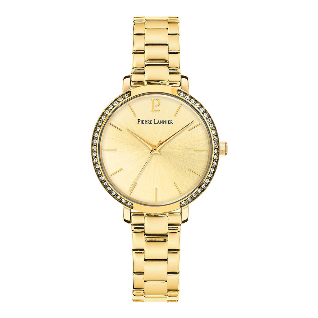 Montre Pierre Lannier Chouquette Dor&eacute; - Montres Femme | Histoire d&rsquo;Or