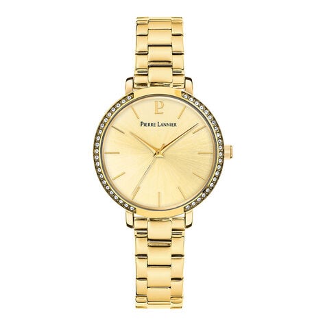 Montre Pierre Lannier Chouquette Dor&eacute; - Montres Femme | Histoire d&rsquo;Or
