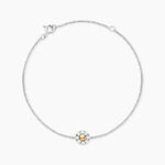 Bracelet Or Jaune Argent Blanc Oxyde De Zirconium - Bracelets Femme | Histoire d&rsquo;Or