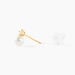 Boucles D'oreilles Puces Eolande Or Jaune Perle De Culture - Clous d'oreilles Femme | Histoire d&rsquo;Or