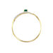 Bague Or Jaune Karmele Emeraude - Bagues solitaires Femme | Histoire d’Or