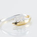 Bague Delphine Or Bicolore Diamant - Bagues avec pierre Femme | Histoire d’Or