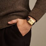 Montre Fossil Carraway Jumping Hour Dor&eacute; - Montres &eacute;tanches Homme | Histoire d&rsquo;Or