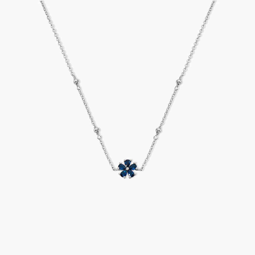 Collier Argent Laldilon Oxydes De Zirconium - Colliers fantaisie Femme | Histoire d&rsquo;Or