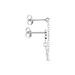 Bijou D'oreille Unitaire Argent Remigio - Boucles d'Oreilles Lune Femme | Histoire d’Or