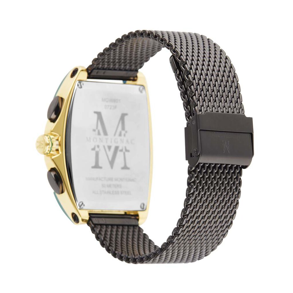 Montre Montignac Tonneau Vert - Montres Homme | Histoire d’Or