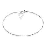 Bracelet Aune Argent Blanc - Bracelets Homme | Histoire d&rsquo;Or